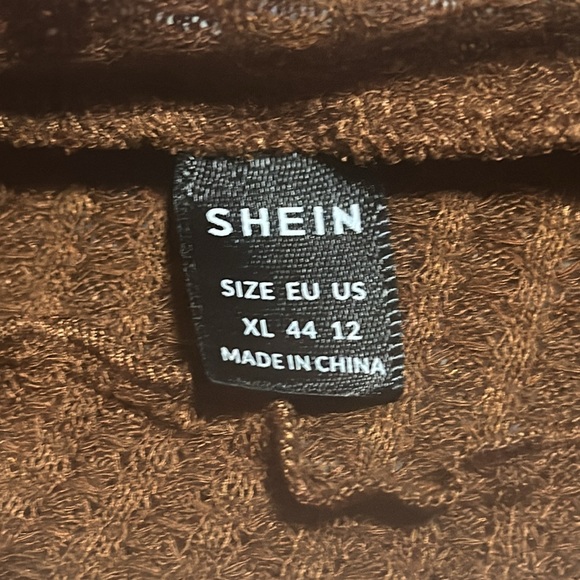 80s Sienna Brown bell sleeve crop top - Picture 5 of 6